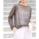 シアーボーダーニット(WEB限定カラー) | MICHEL KLEIN | 詳細画像26 