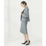 ストレッチセミフレアスカート(セットアップ対応/3サイズあり) | MICHEL KLEIN | 詳細画像3 