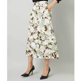 アンティークローズプリントスカート | MICHEL KLEIN | 詳細画像14 