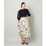 アンティークローズプリントスカート | MICHEL KLEIN | 詳細画像16 