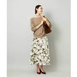 アンティークローズプリントスカート | MICHEL KLEIN | 詳細画像19 