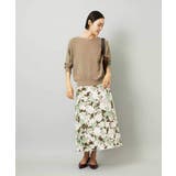 アンティークローズプリントスカート | MICHEL KLEIN | 詳細画像20 