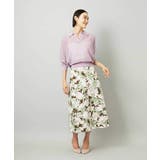 アンティークローズプリントスカート | MICHEL KLEIN | 詳細画像22 