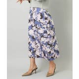 アンティークローズプリントスカート | MICHEL KLEIN | 詳細画像3 