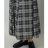 [セットアップ対応]ギャザースカート シアーチェック柄 | MICHEL KLEIN | 詳細画像23 