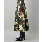 [セットアップ対応]モダンフラワープリントタックフレアスカート  | MICHEL KLEIN | 詳細画像23 