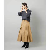 [セットアップ対応]ミリタリータックAラインスカート | MICHEL KLEIN | 詳細画像11 