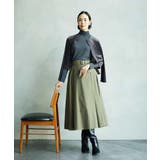 [セットアップ対応]ミリタリータックAラインスカート | MICHEL KLEIN | 詳細画像31 