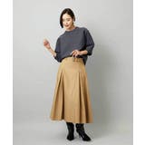 [セットアップ対応]ミリタリータックAラインスカート | MICHEL KLEIN | 詳細画像9 