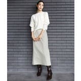 ミックスヘリンボーンスカート | MICHEL KLEIN | 詳細画像18 