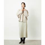 ミックスヘリンボーンスカート | MICHEL KLEIN | 詳細画像38 