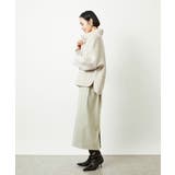 ミックスヘリンボーンスカート | MICHEL KLEIN | 詳細画像40 