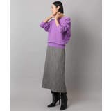 ミックスヘリンボーンスカート | MICHEL KLEIN | 詳細画像56 