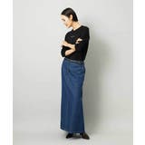 [セットアップ対応]デニムAラインスカート | MICHEL KLEIN | 詳細画像14 