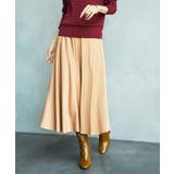 オレンジ | サテンマーメードスカート | MICHEL KLEIN