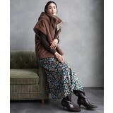 ヴィンテージフラワースカート | MICHEL KLEIN | 詳細画像10 