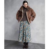 ヴィンテージフラワースカート | MICHEL KLEIN | 詳細画像12 