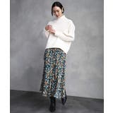 ヴィンテージフラワースカート | MICHEL KLEIN | 詳細画像15 