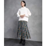 ヴィンテージフラワースカート | MICHEL KLEIN | 詳細画像16 