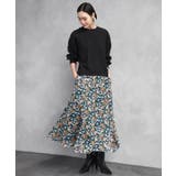 ヴィンテージフラワースカート | MICHEL KLEIN | 詳細画像20 