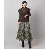 ヴィンテージフラワースカート | MICHEL KLEIN | 詳細画像24 