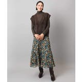 ヴィンテージフラワースカート | MICHEL KLEIN | 詳細画像25 