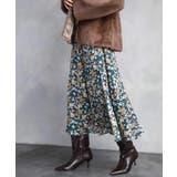 ヴィンテージフラワースカート | MICHEL KLEIN | 詳細画像3 