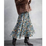 グリーン | ヴィンテージフラワースカート | MICHEL KLEIN