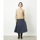 ヴィンテージツイルフレアースカート | MICHEL KLEIN | 詳細画像13 