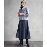 ヴィンテージツイルフレアースカート | MICHEL KLEIN | 詳細画像9 