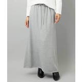 [セットアップ対応]ラメ裏毛ナロースカート | MICHEL KLEIN | 詳細画像12 