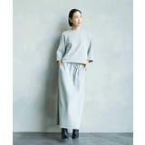 [セットアップ対応]ラメ裏毛ナロースカート | MICHEL KLEIN | 詳細画像4 