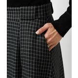 ミモレ丈チェック柄Aラインスカート | MICHEL KLEIN | 詳細画像16 