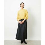 ミモレ丈チェック柄Aラインスカート | MICHEL KLEIN | 詳細画像6 