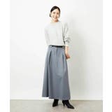 ミモレ丈Aラインスカート | MICHEL KLEIN | 詳細画像4 