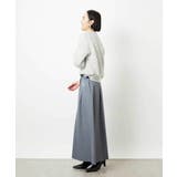 ミモレ丈Aラインスカート | MICHEL KLEIN | 詳細画像6 