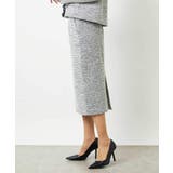 [セットアップ対応]ファンシーツイードタイトスカート | MICHEL KLEIN | 詳細画像10 