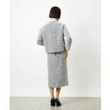 [セットアップ対応]ファンシーツイードタイトスカート | MICHEL KLEIN | 詳細画像13 