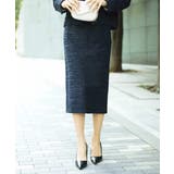 [セットアップ対応]ファンシーツイードタイトスカート | MICHEL KLEIN | 詳細画像19 