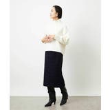 [セットアップ対応]ファンシーツイードタイトスカート | MICHEL KLEIN | 詳細画像35 