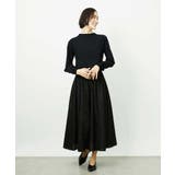 [セットアップ対応/コージーボトム]ギャザースカート | MICHEL KLEIN | 詳細画像4 