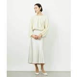 [コージーボトム]ヴィンテージサテンスカート | MICHEL KLEIN | 詳細画像13 