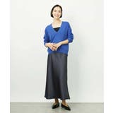 [コージーボトム]ヴィンテージサテンスカート | MICHEL KLEIN | 詳細画像30 