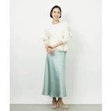 [コージーボトム]ヴィンテージサテンスカート | MICHEL KLEIN | 詳細画像4 