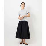[セットアップ対応/コージーボトム]ライトギャザースカート | MICHEL KLEIN | 詳細画像32 