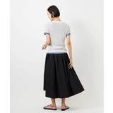 [セットアップ対応/コージーボトム]ライトギャザースカート | MICHEL KLEIN | 詳細画像34 