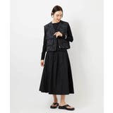 [セットアップ対応/コージーボトム]ライトギャザースカート | MICHEL KLEIN | 詳細画像38 