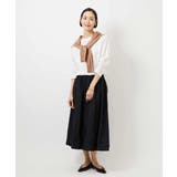 [セットアップ対応/コージーボトム]ライトギャザースカート | MICHEL KLEIN | 詳細画像41 