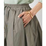 [セットアップ対応/コージーボトム]ライトギャザースカート | MICHEL KLEIN | 詳細画像48 