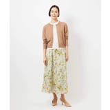 フラワープリントセミマーメイドスカート | MICHEL KLEIN | 詳細画像14 